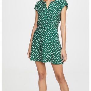 BNWT Reformation Vikki Dress in Chive Size 4